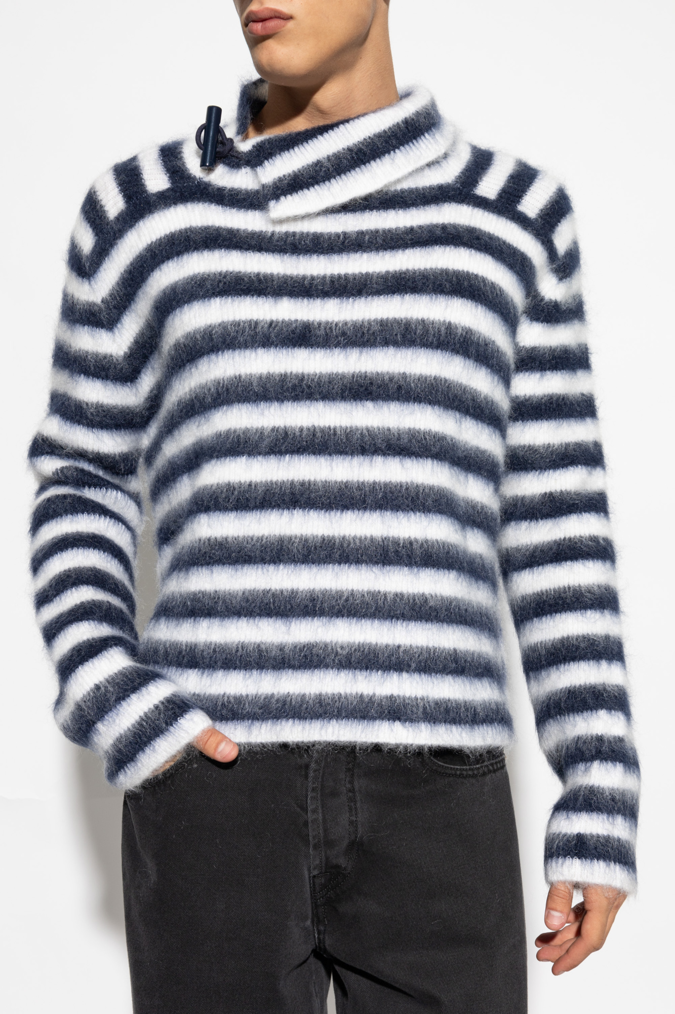 JACQUEMUS 22SS コットンカーディガン XS アクアブルー jacquemus リブ編みライトブルーカーディガン 40 - メルカリ